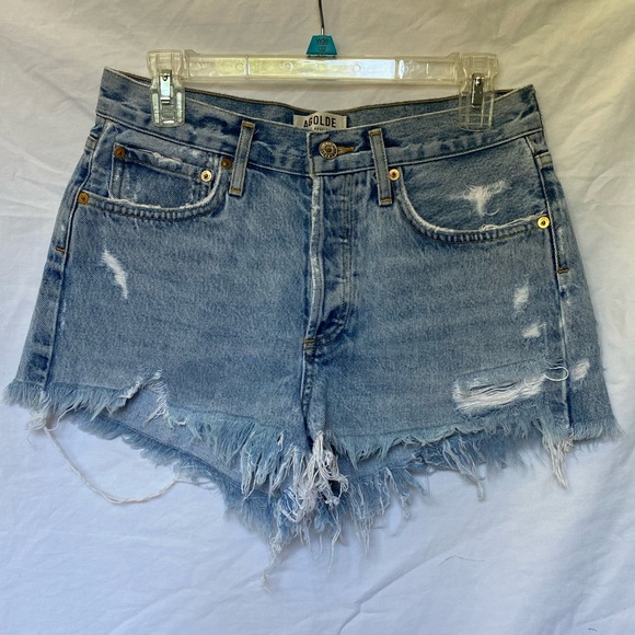 Agolde Pants - AGOLDE jean shorts